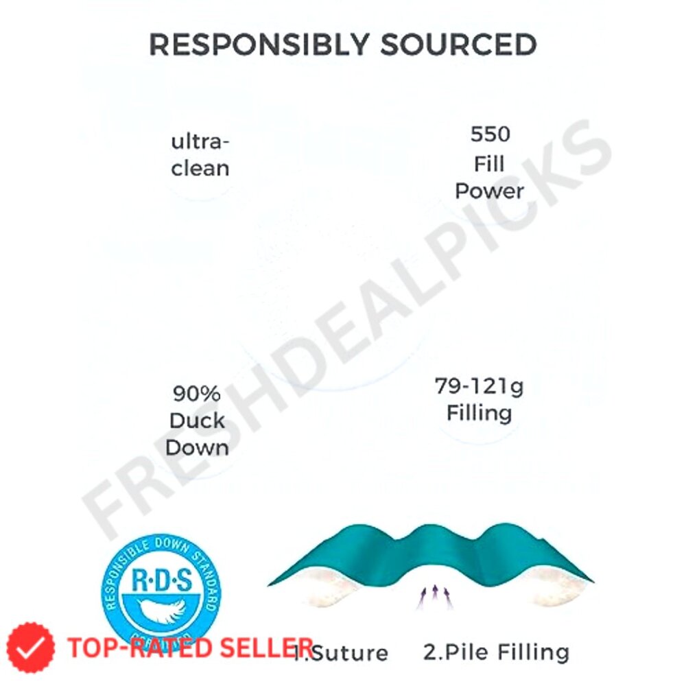 Packable Down Jacket Lightweight Puffer Hooded Wi… - image 5